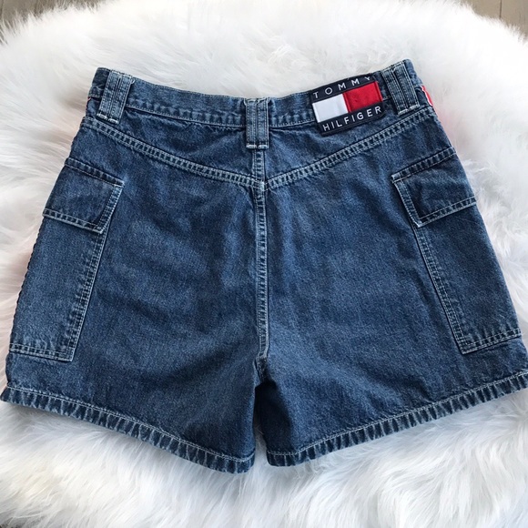 Tommy Hilfiger Pants - High waisted Tommy Hilfiger Denim Shorts